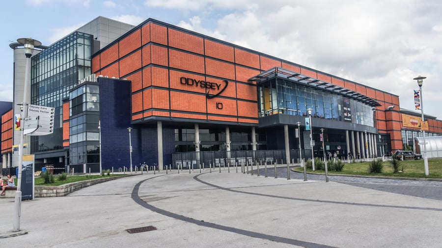 Hands-on exhibits on the floors of W5 in Belfast