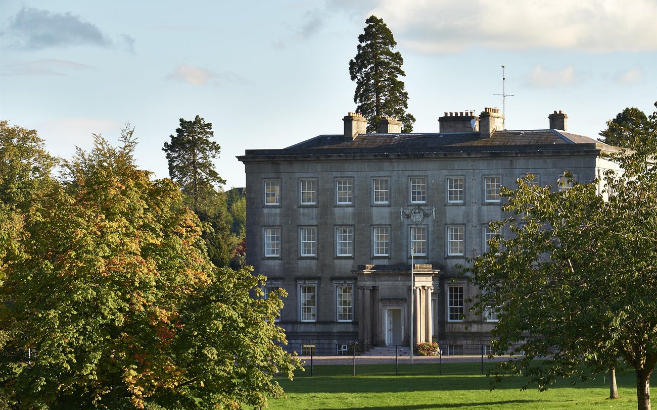 The parkland and palace at the Armagh Palace Demesne
