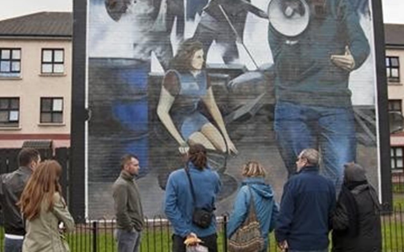 The Bogside People's Gallery murals in Derry