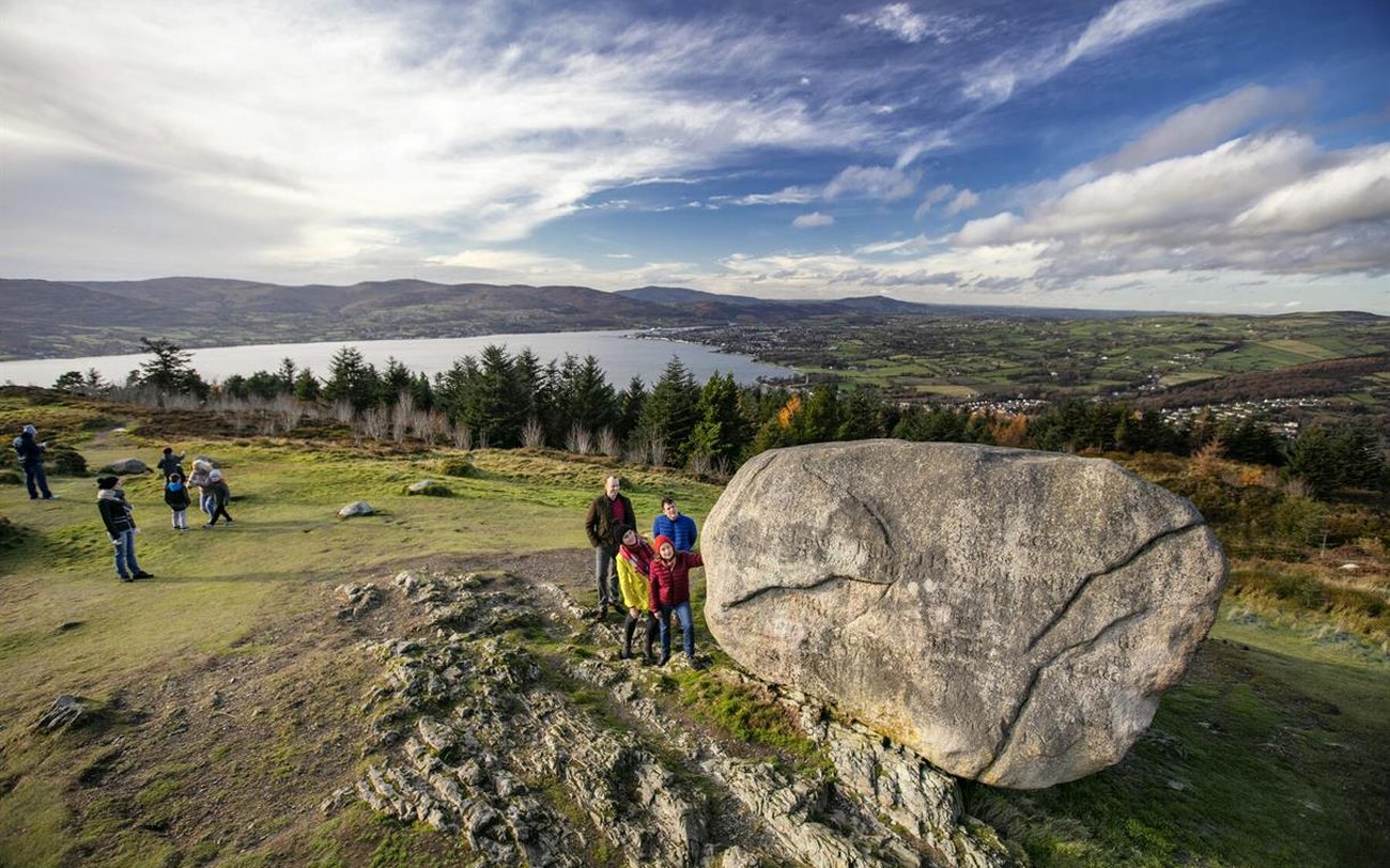 Carlingford Lough views from Kilbroney Park, Rostrevor
