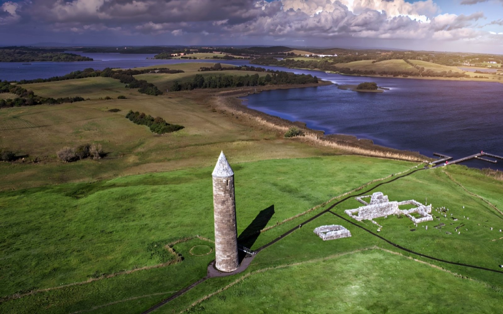 Lough Erne in the Fermanagh lakelands