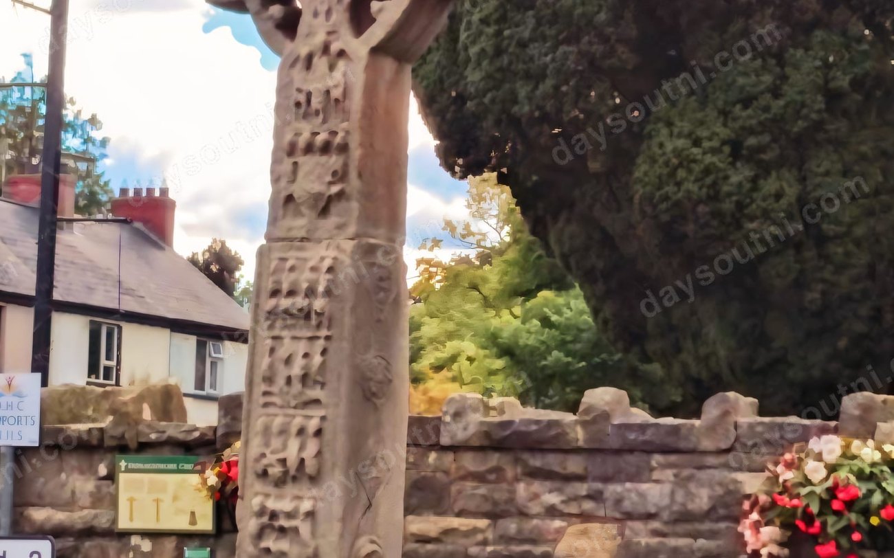 The ancient high cross at Donaghmore, Dungannon