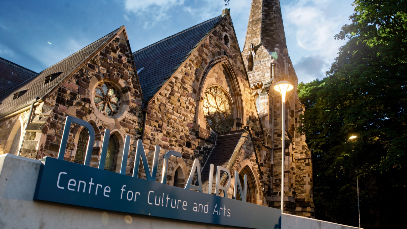 The old stone church on the Antrim Road, now a centre for culture and arts