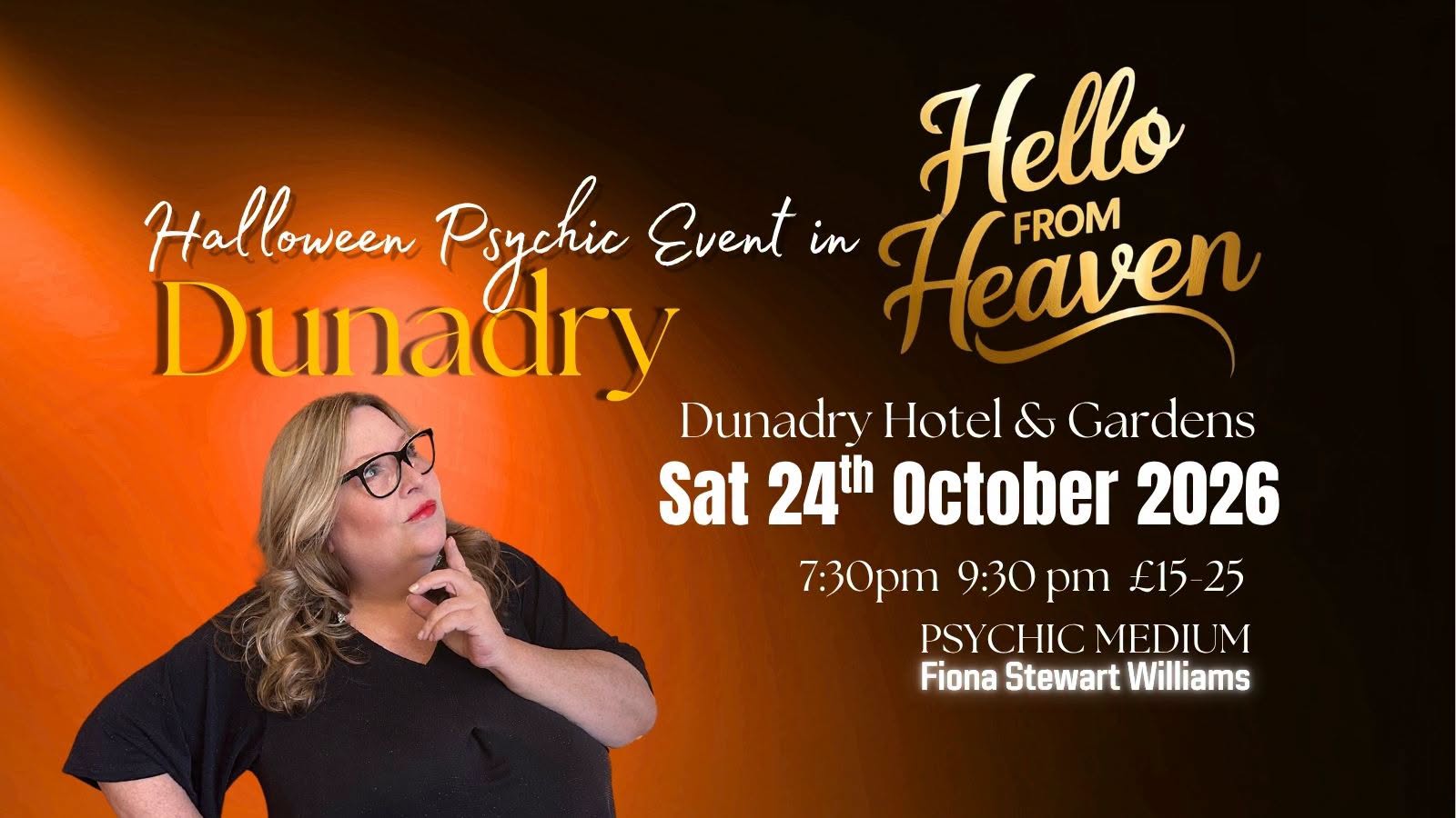 Halloween Psychic Night in Dunadry