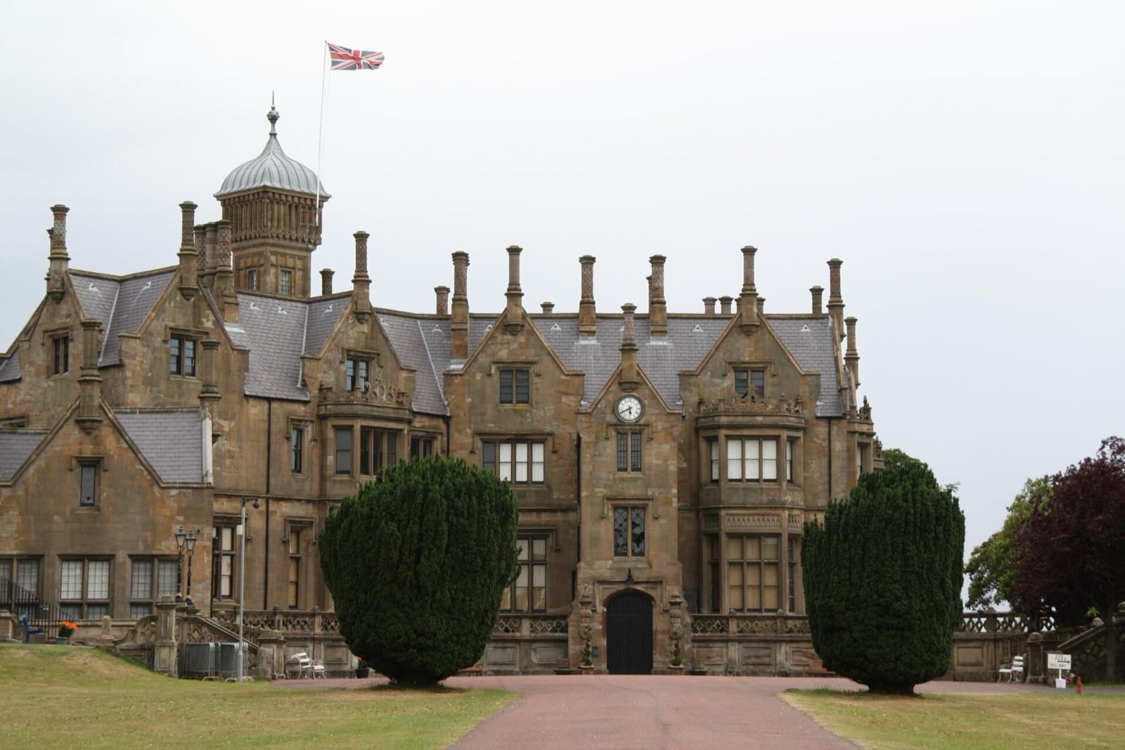 Brownlow House overlooking Lurgan Park