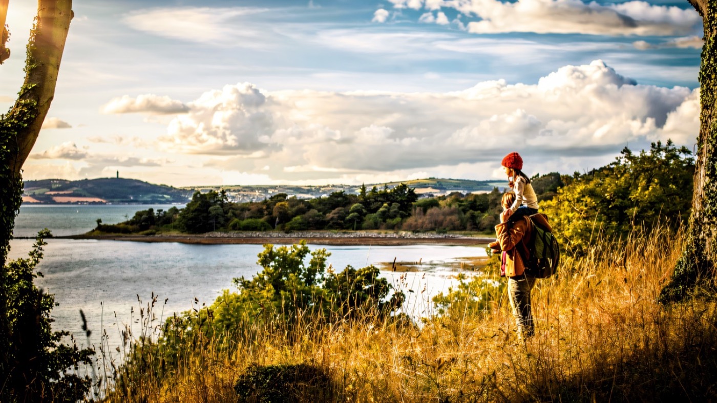The lough shore walk at Mount Stewart