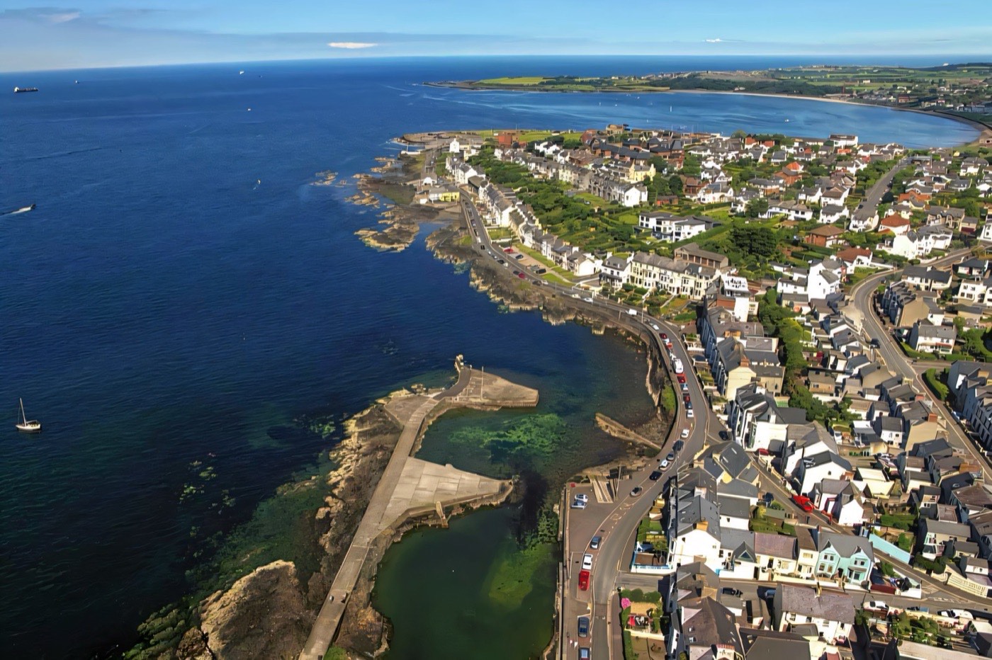 The seafront at Bangor, Co Down