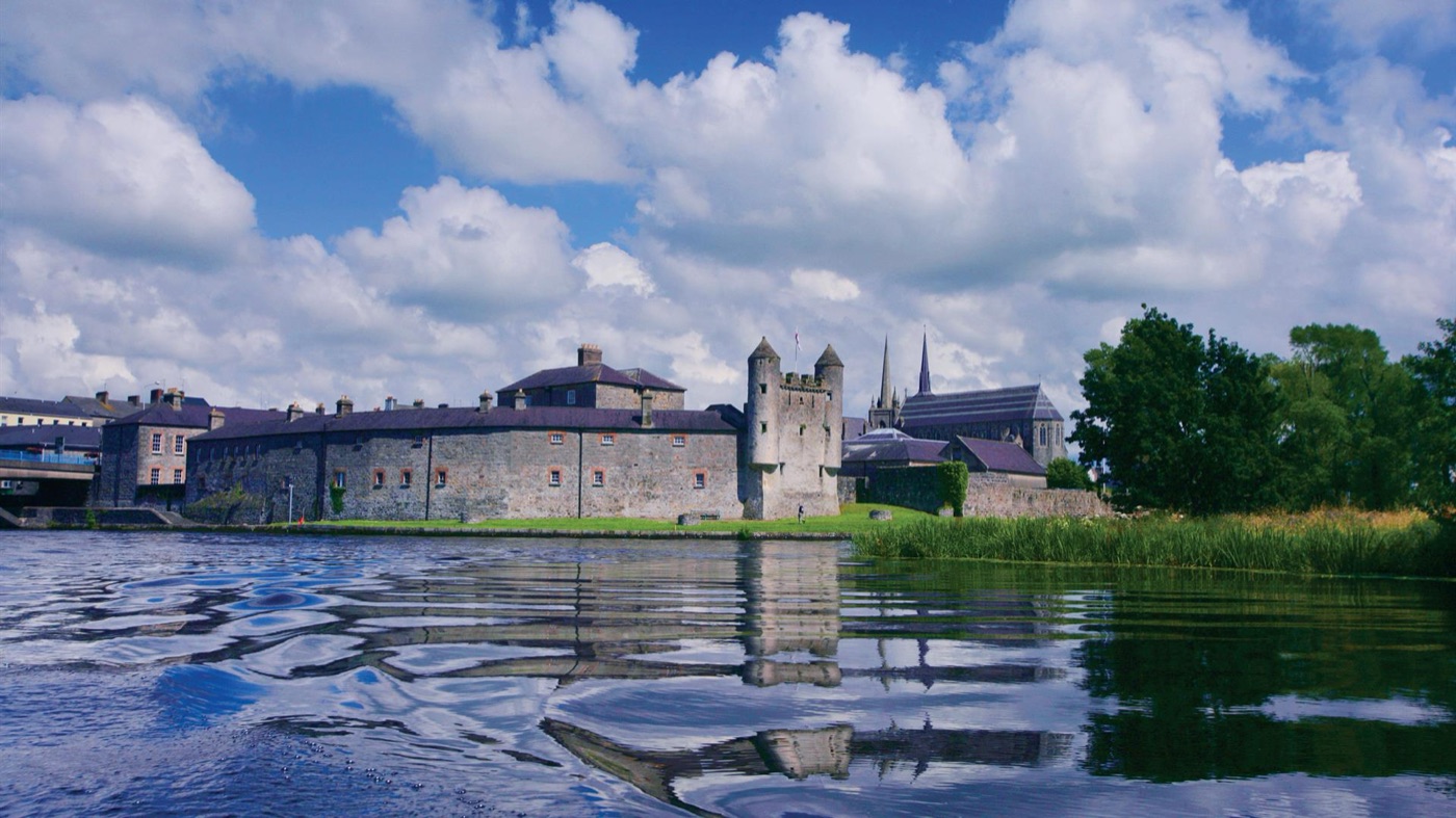 Enniskillen Castle beside the water in Co Fermanagh