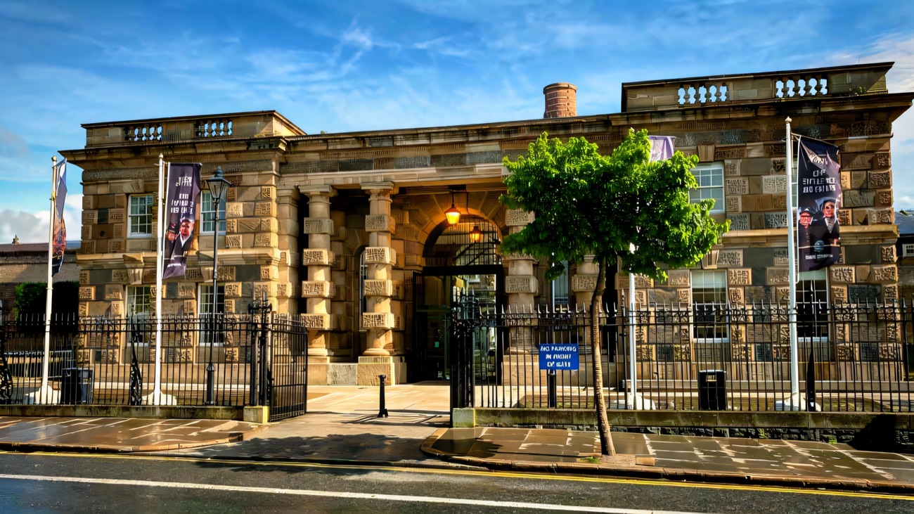 The execution chamber corridor at Crumlin Road Gaol