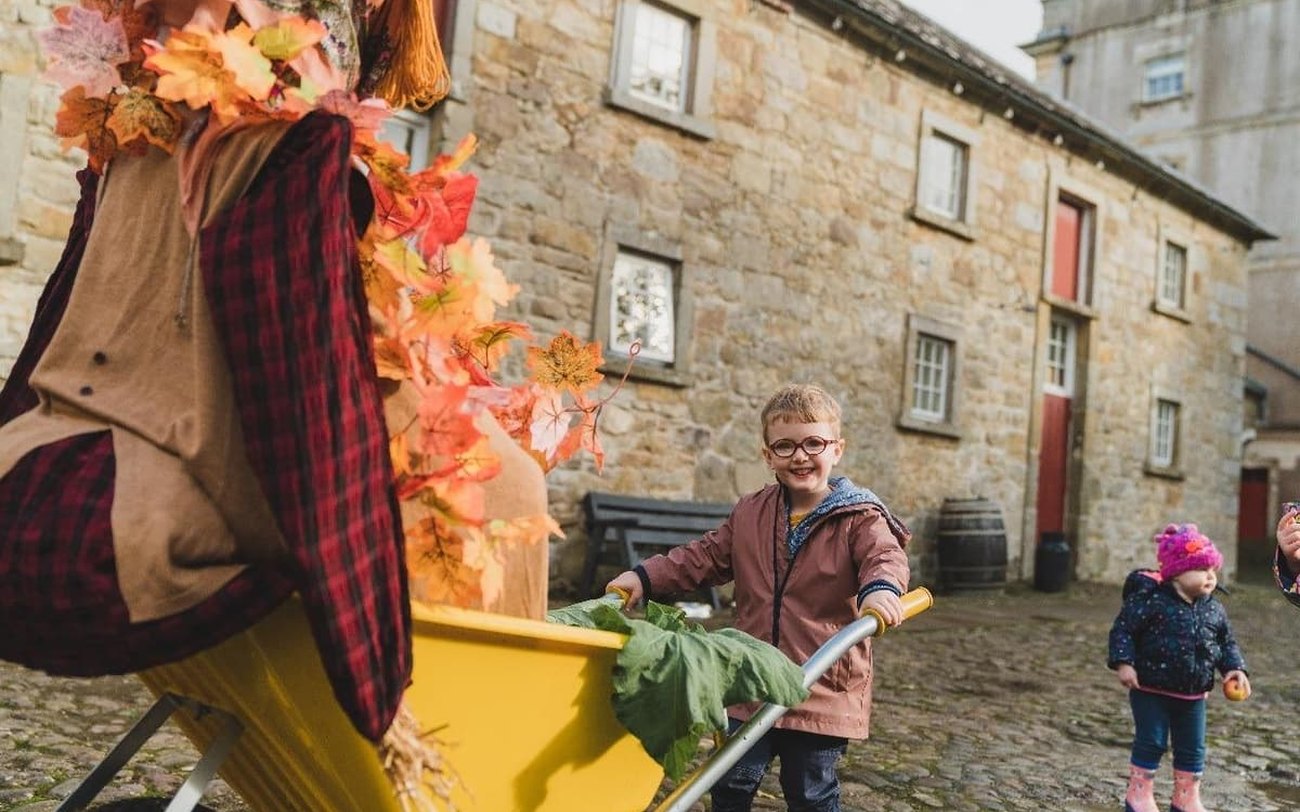A woodland Halloween trail through the gardens at Rowallane