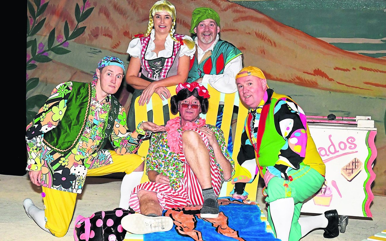 A family pantomime on stage at the Ardhowen Theatre in Enniskillen