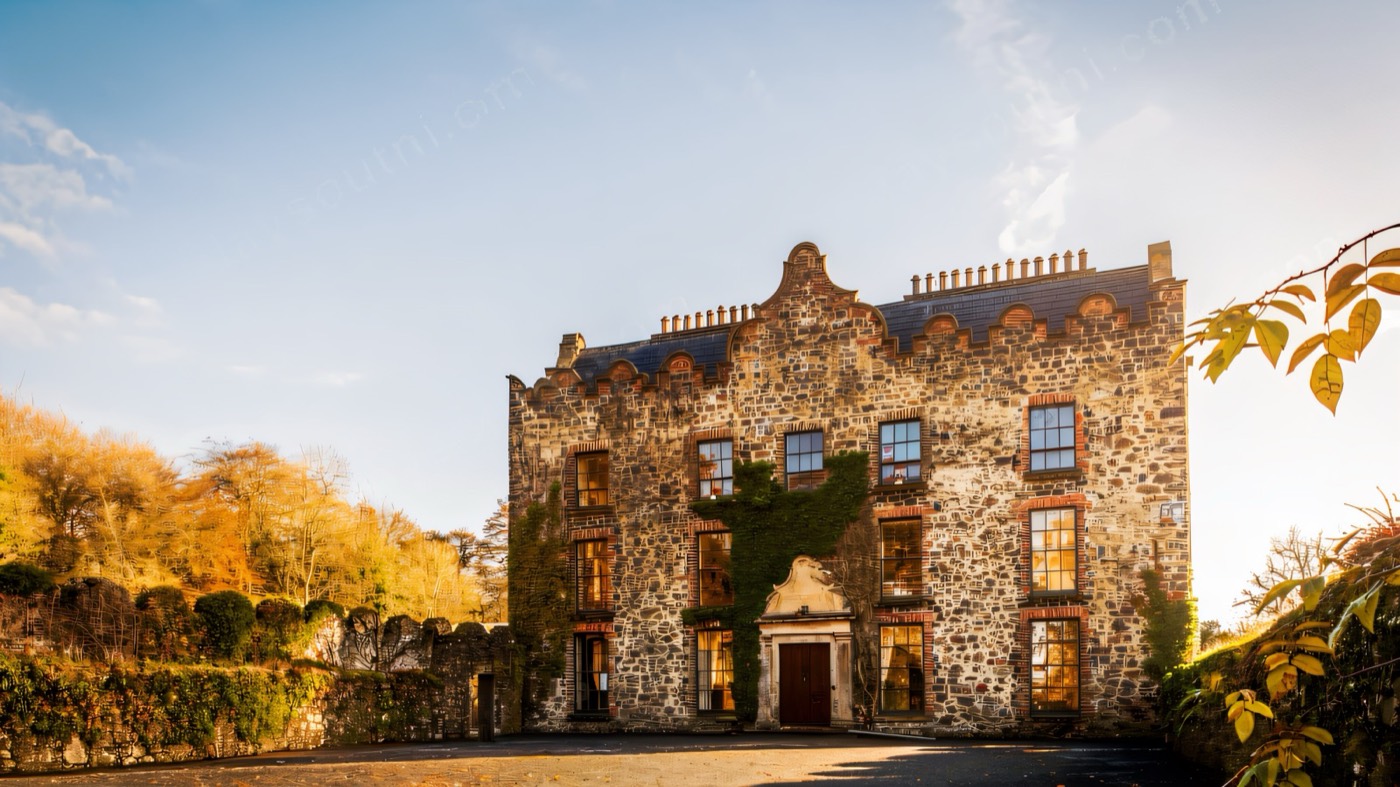 Galgorm Castle near Ballymena, home of the fairy trail